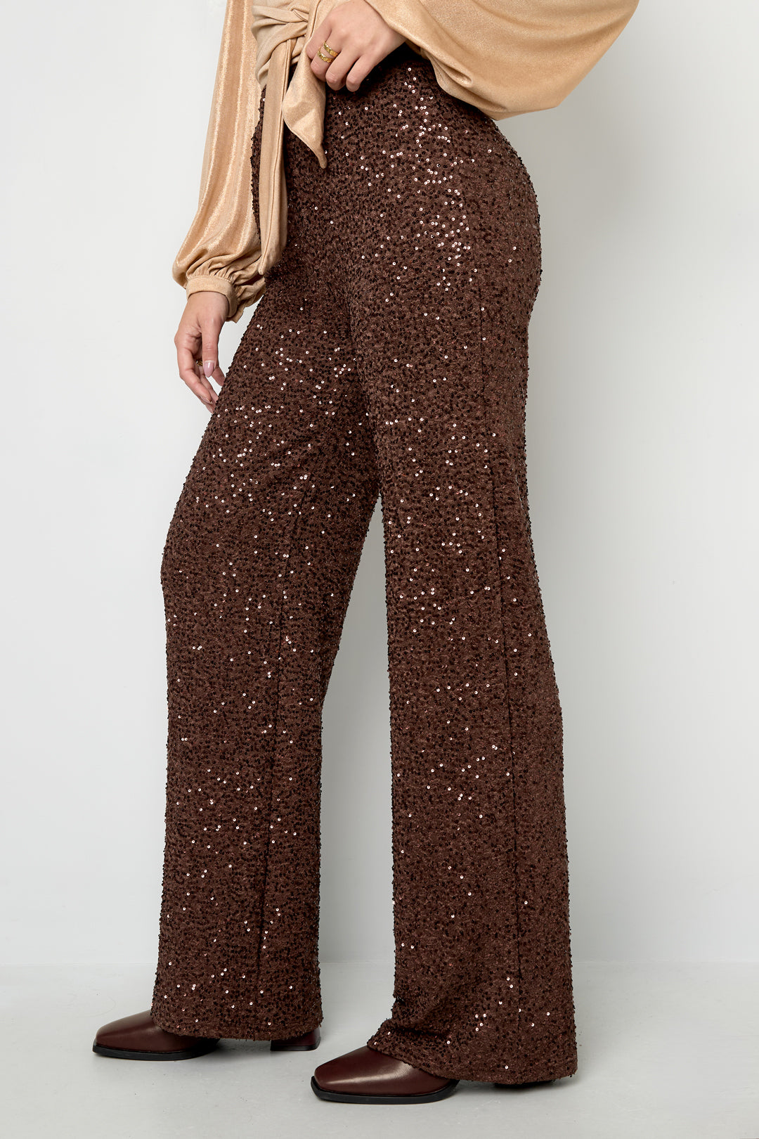 Emma Sequin Flare Pants