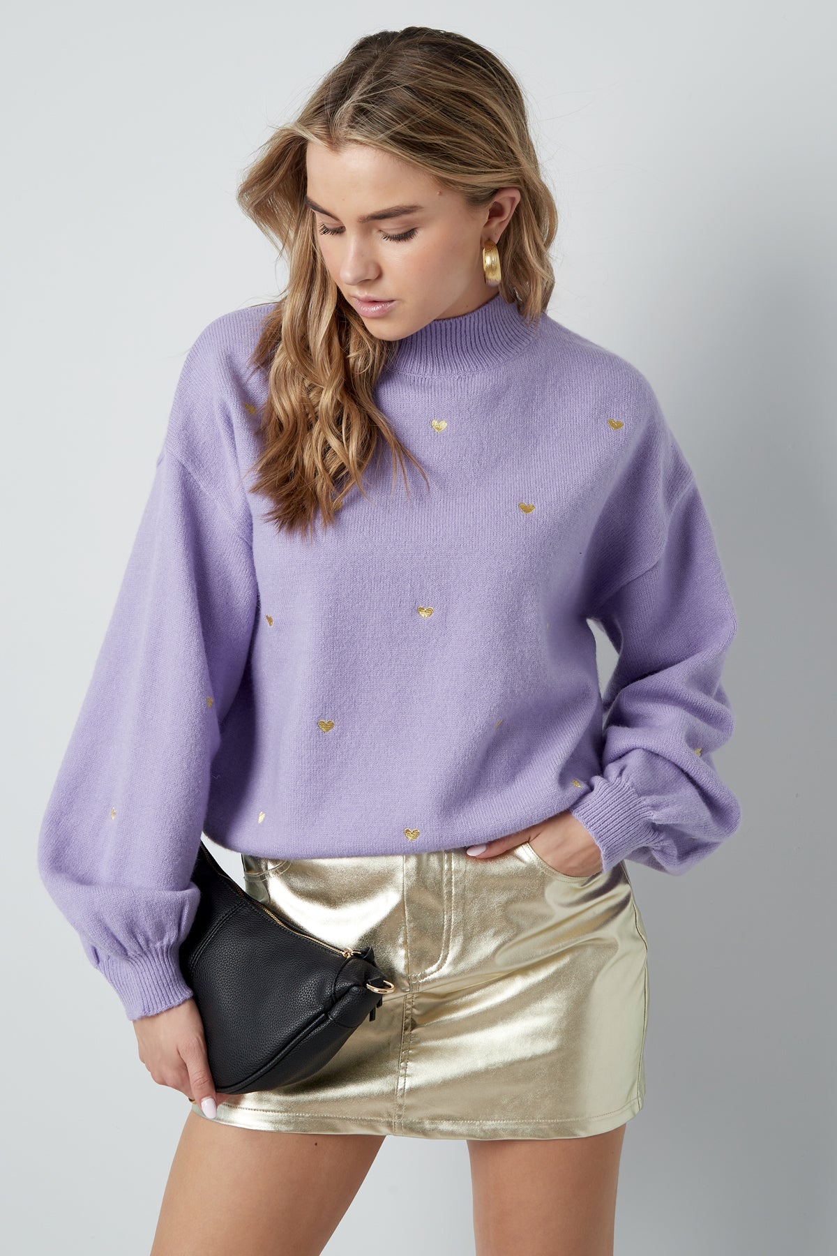 Fien trui met hartjes