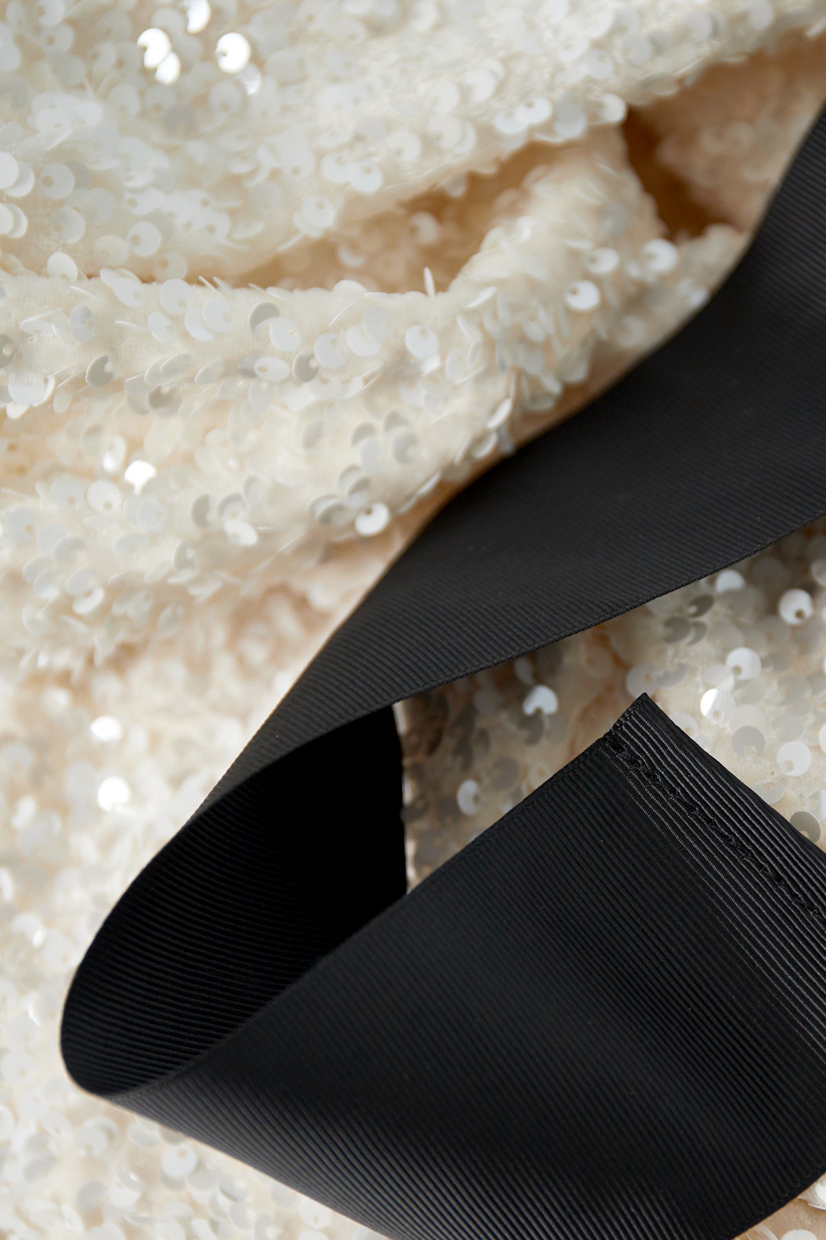 Fleur Bow Sequin Top