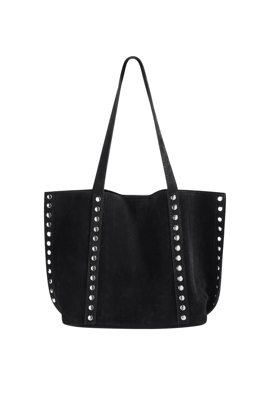 Tote bag met studs