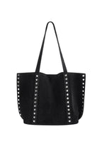 Tote bag met studs