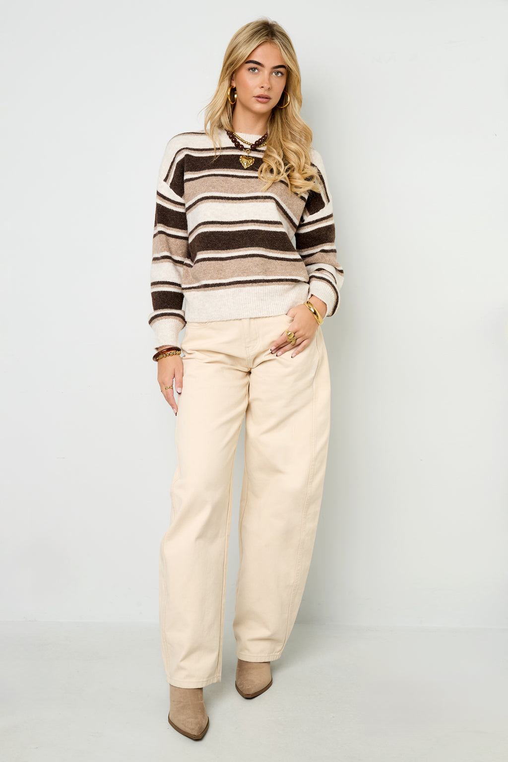 Emma Soft Stripe Sweater