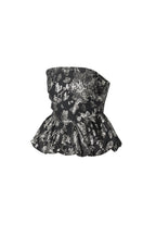 Luna Strapless Floral Top