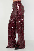 Emma Sequin Flare Pants