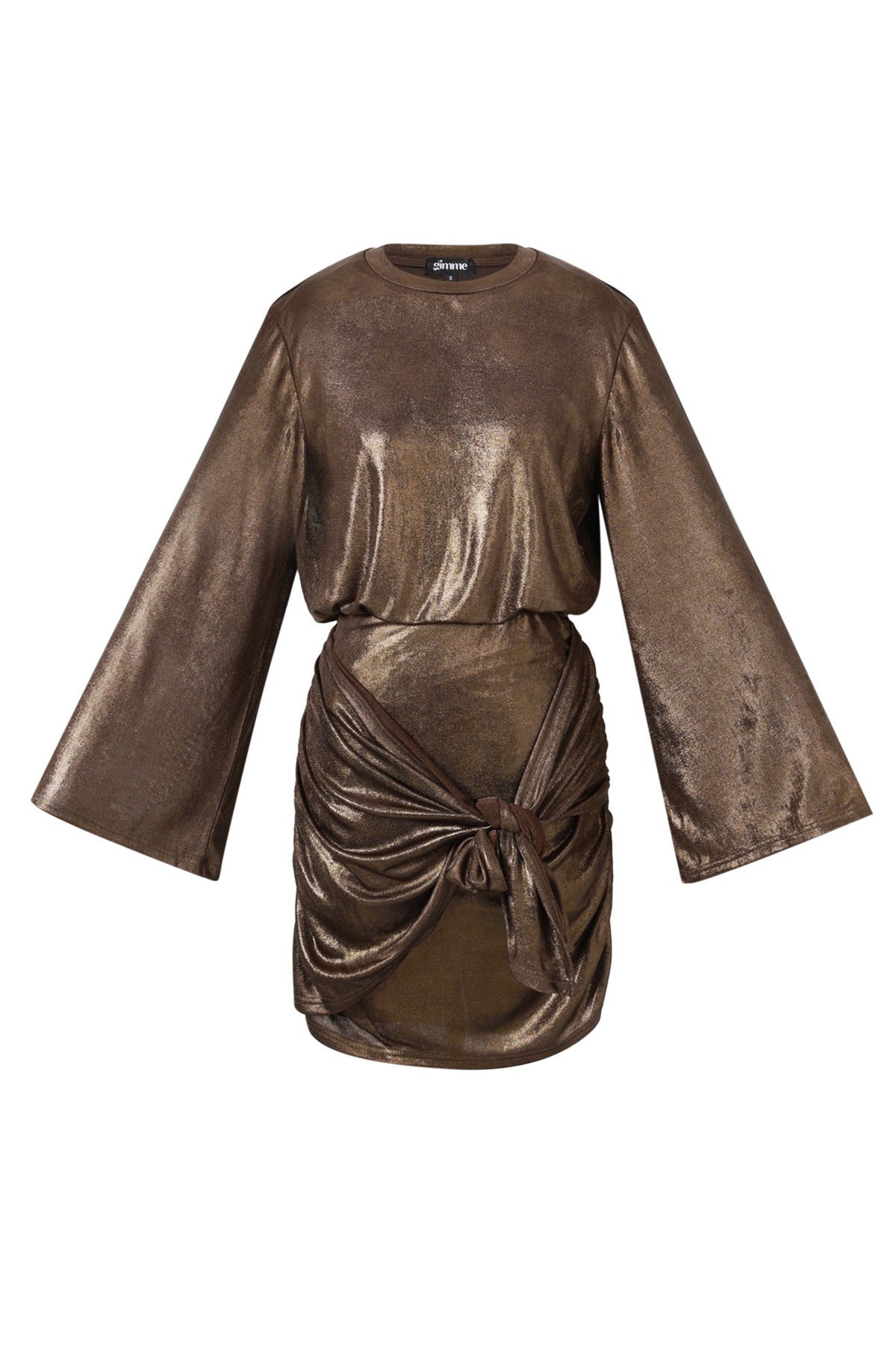 Milou Metallic Mini Dress
