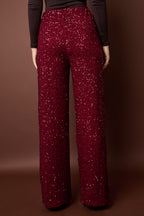 Emma Sequin Flare Pants