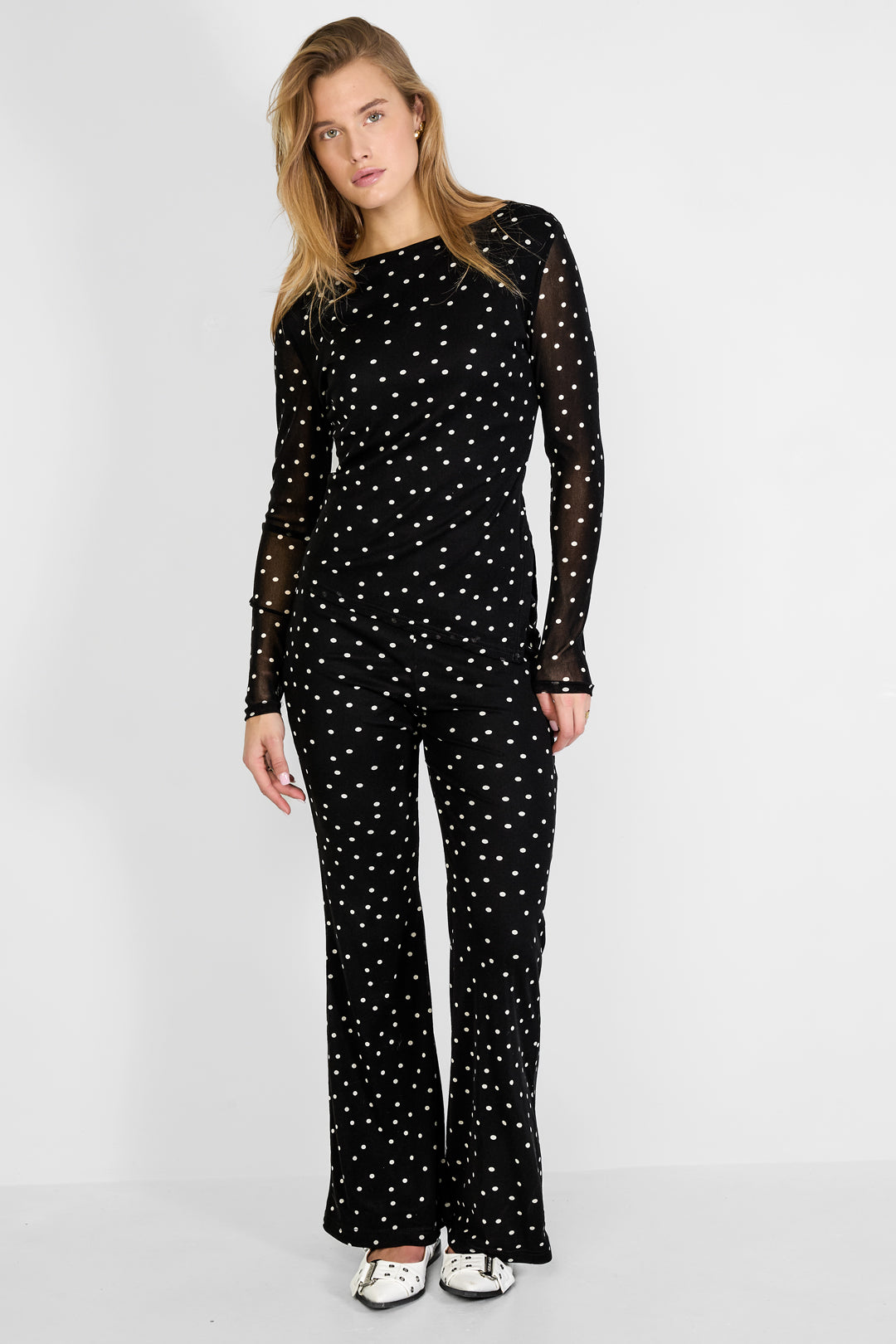 Mila Polkadot Longsleeve