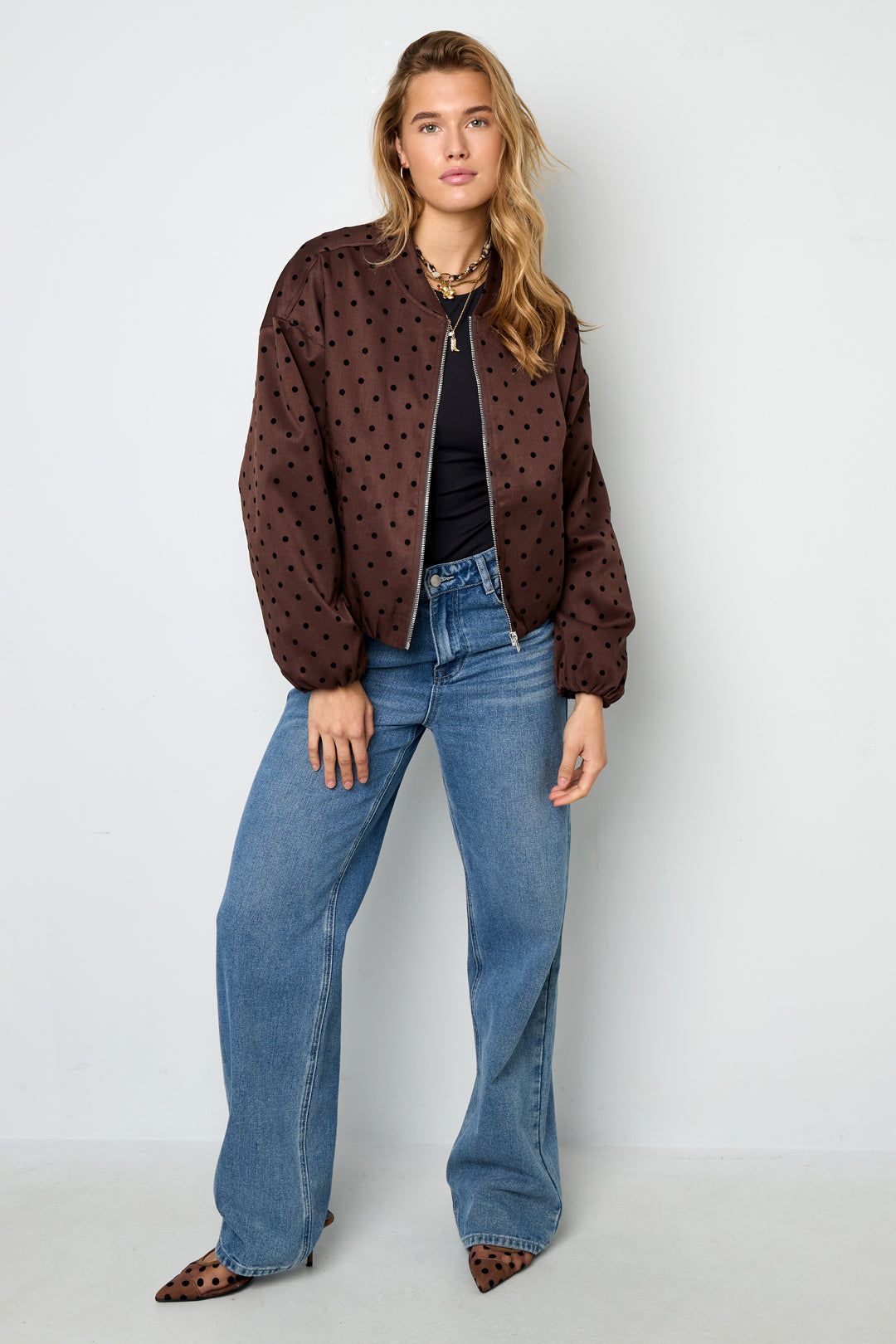 Noa Polka Dot Jacket