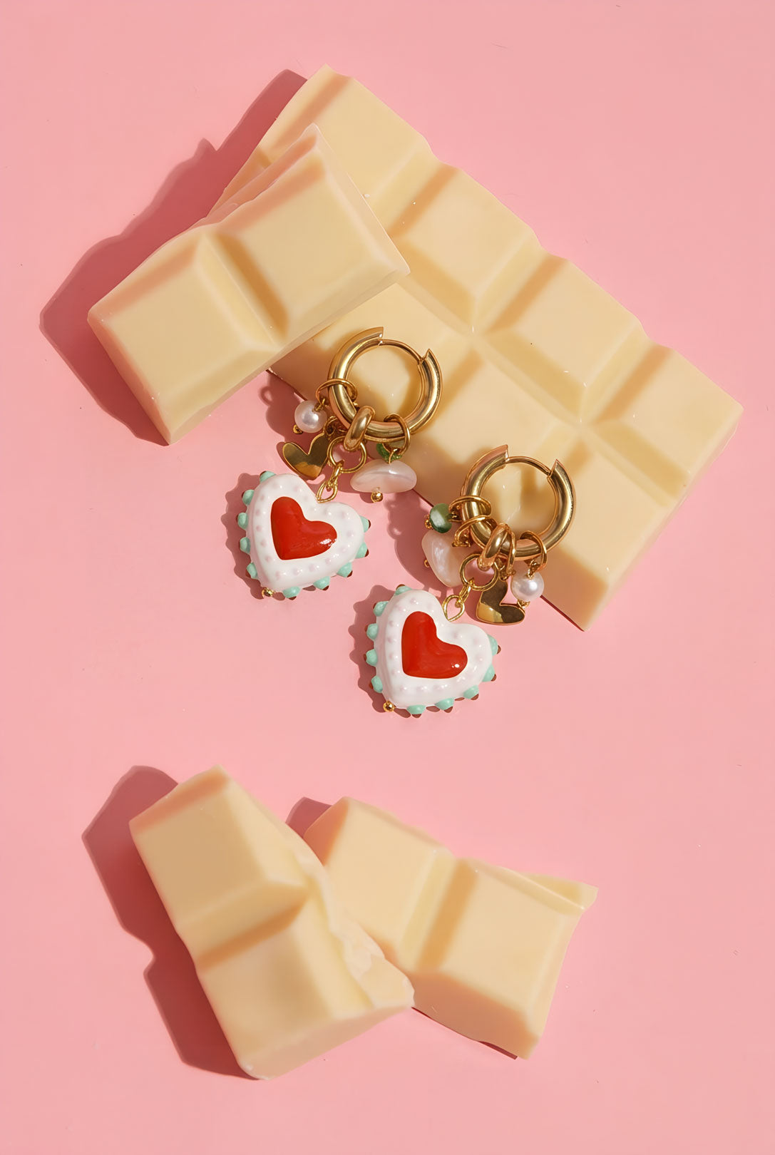 Club Spice hartjes oorbellen