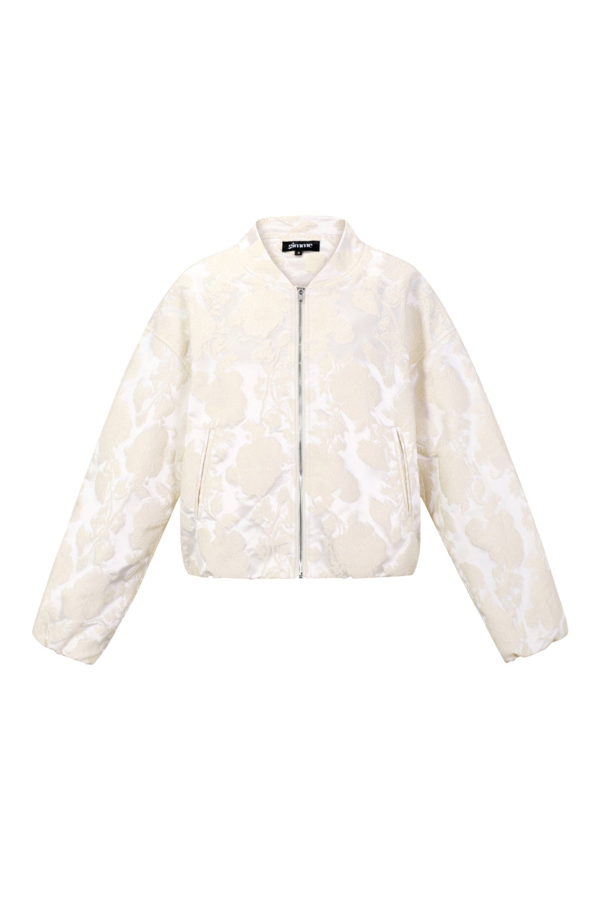 Bomber jacket met print