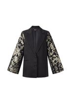 Fleur Floral Sleeve Blazer