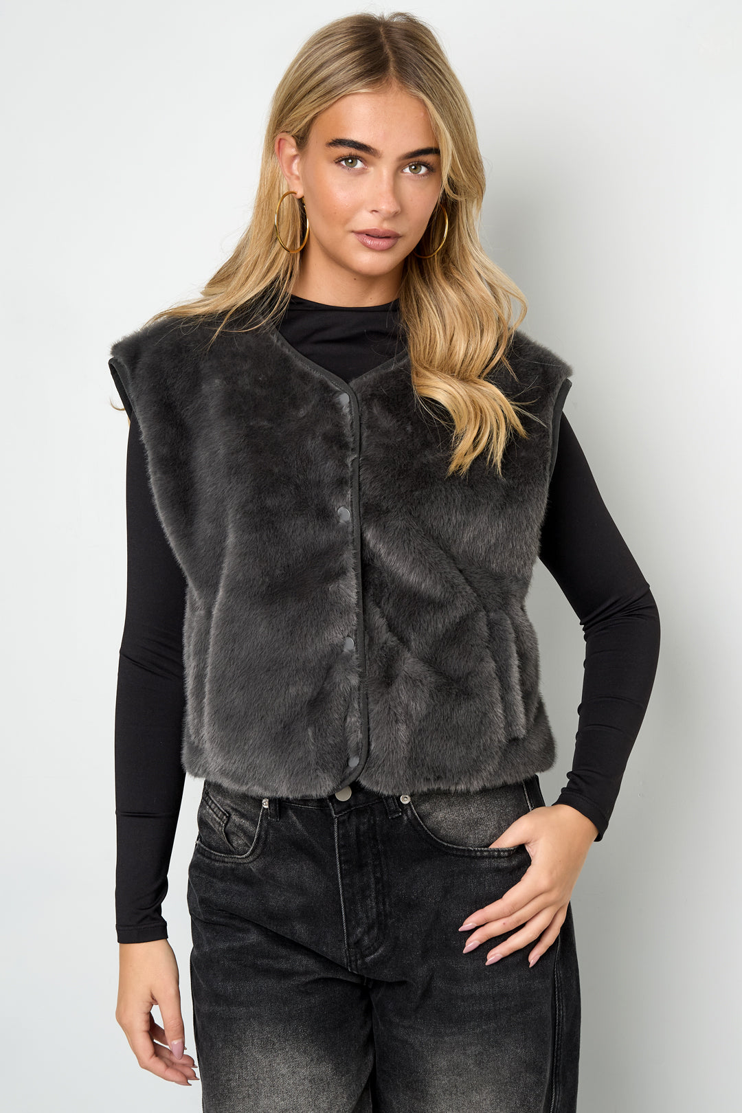 Noa Faux Fur Vest