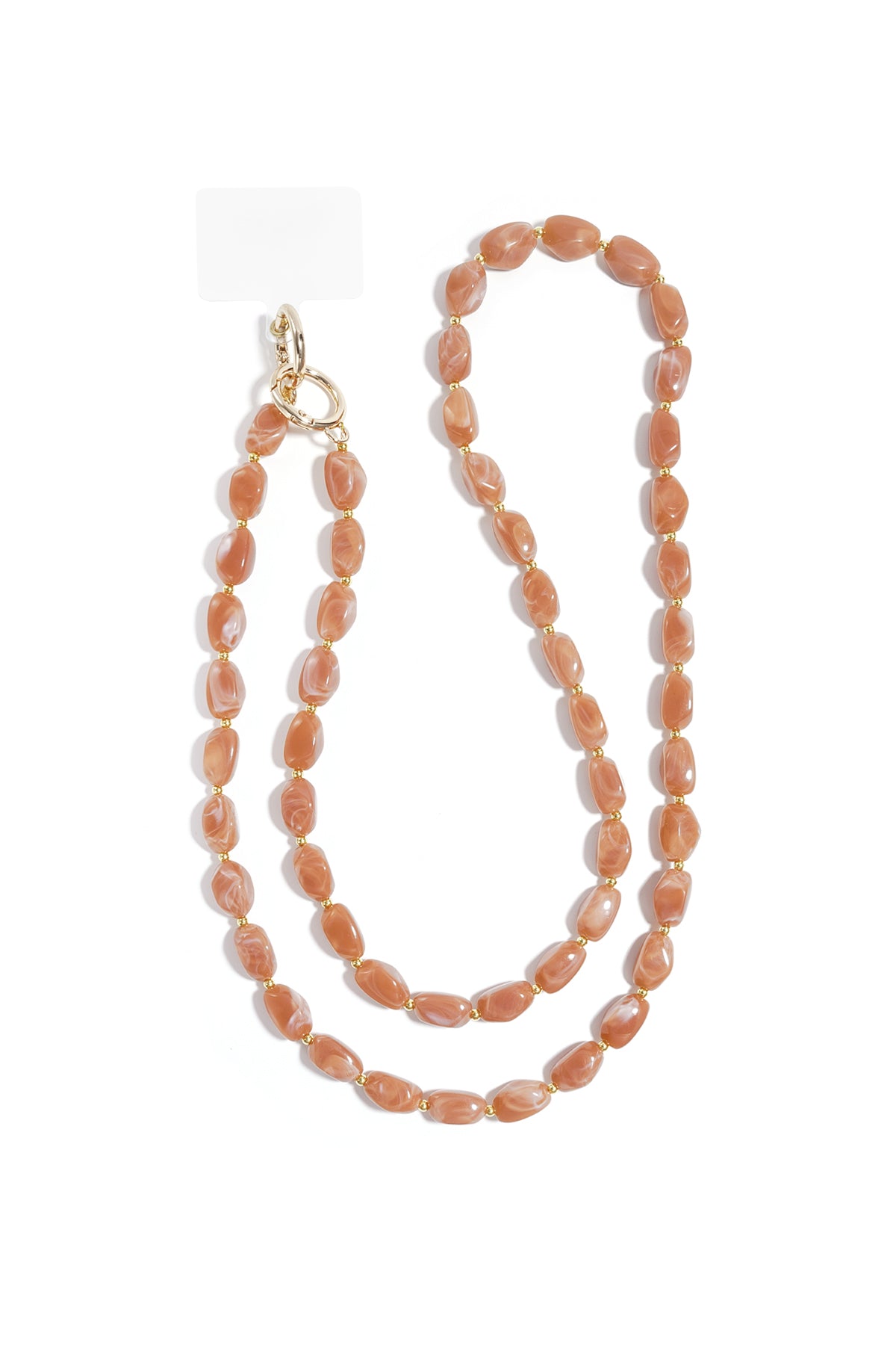 Telefoonkoord rode kralen