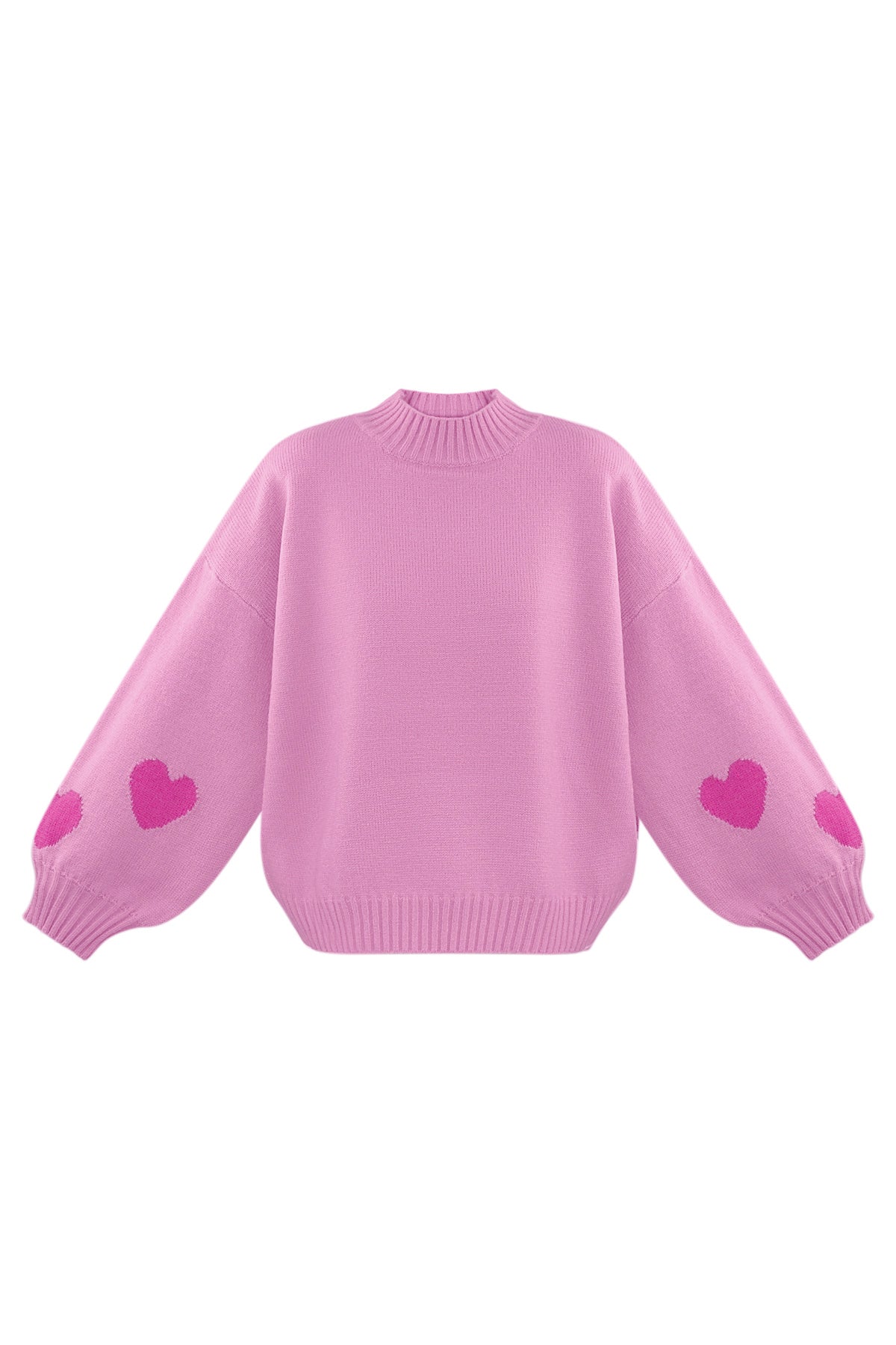 Sweater met hartjes design
