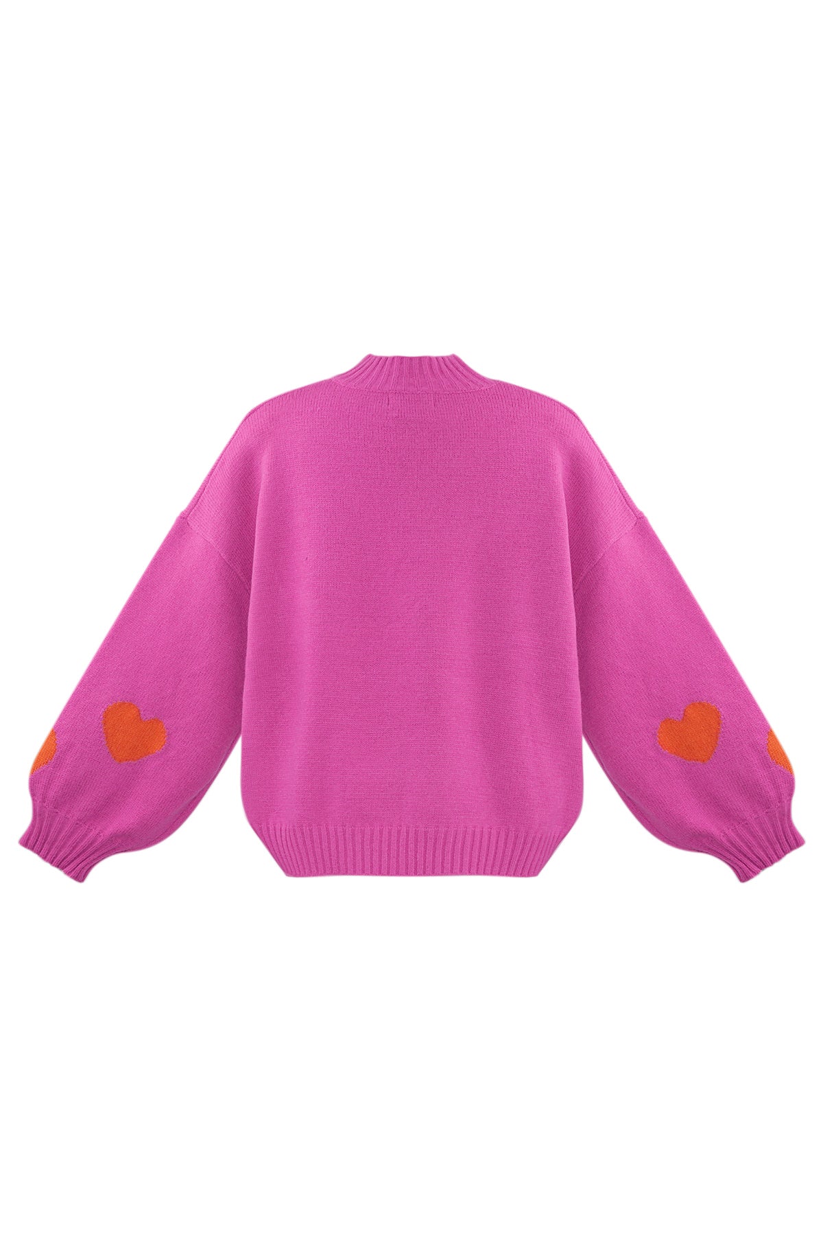 Sweater met hartjes design