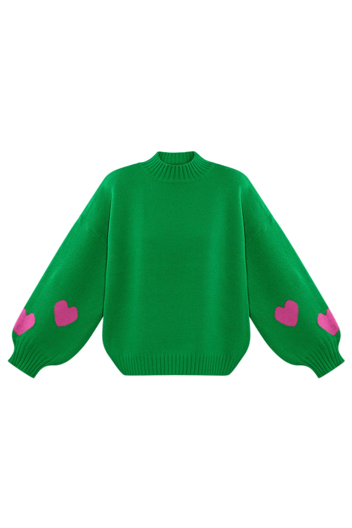 Sweater met hartjes design