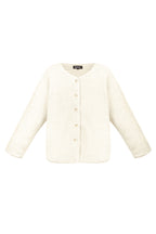 Noor Zachte Teddy Cardigan