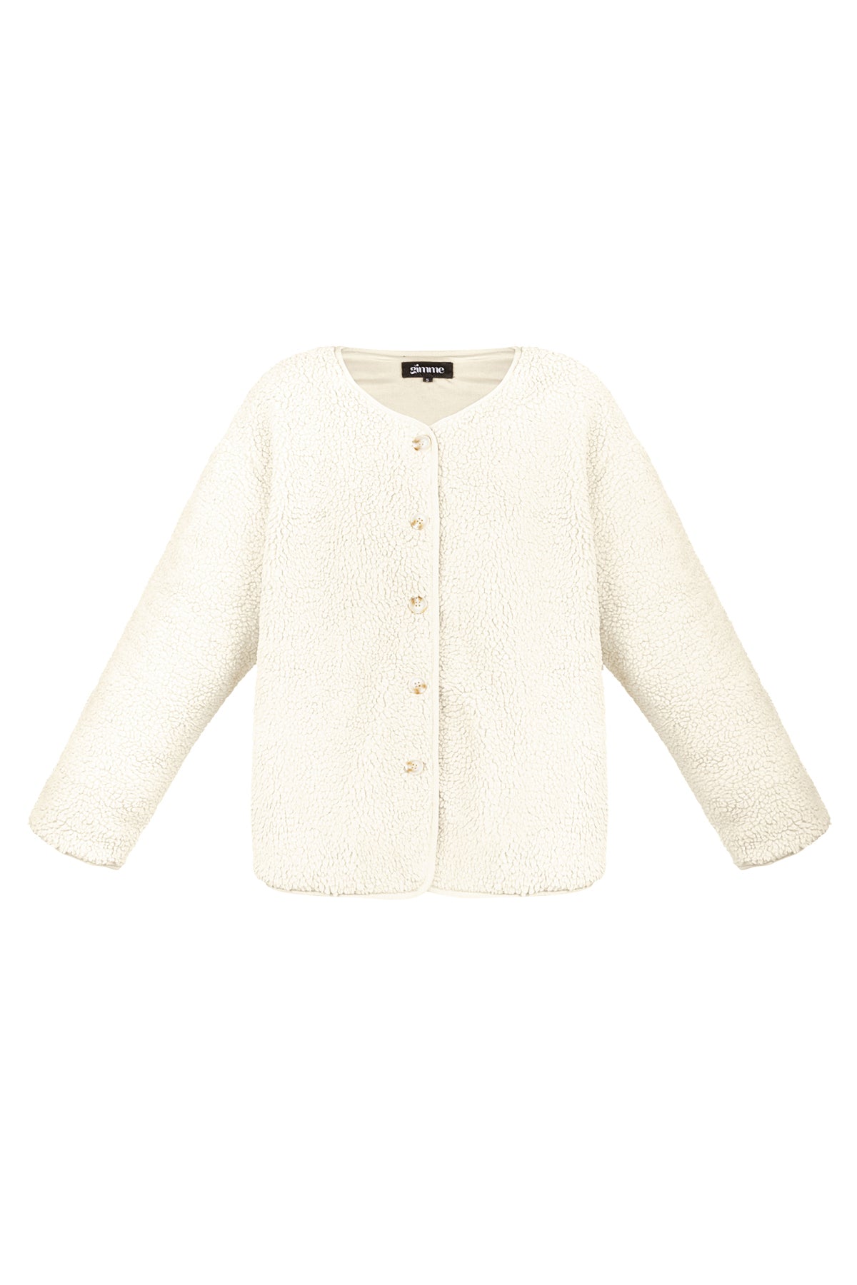 Noor Zachte Teddy Cardigan