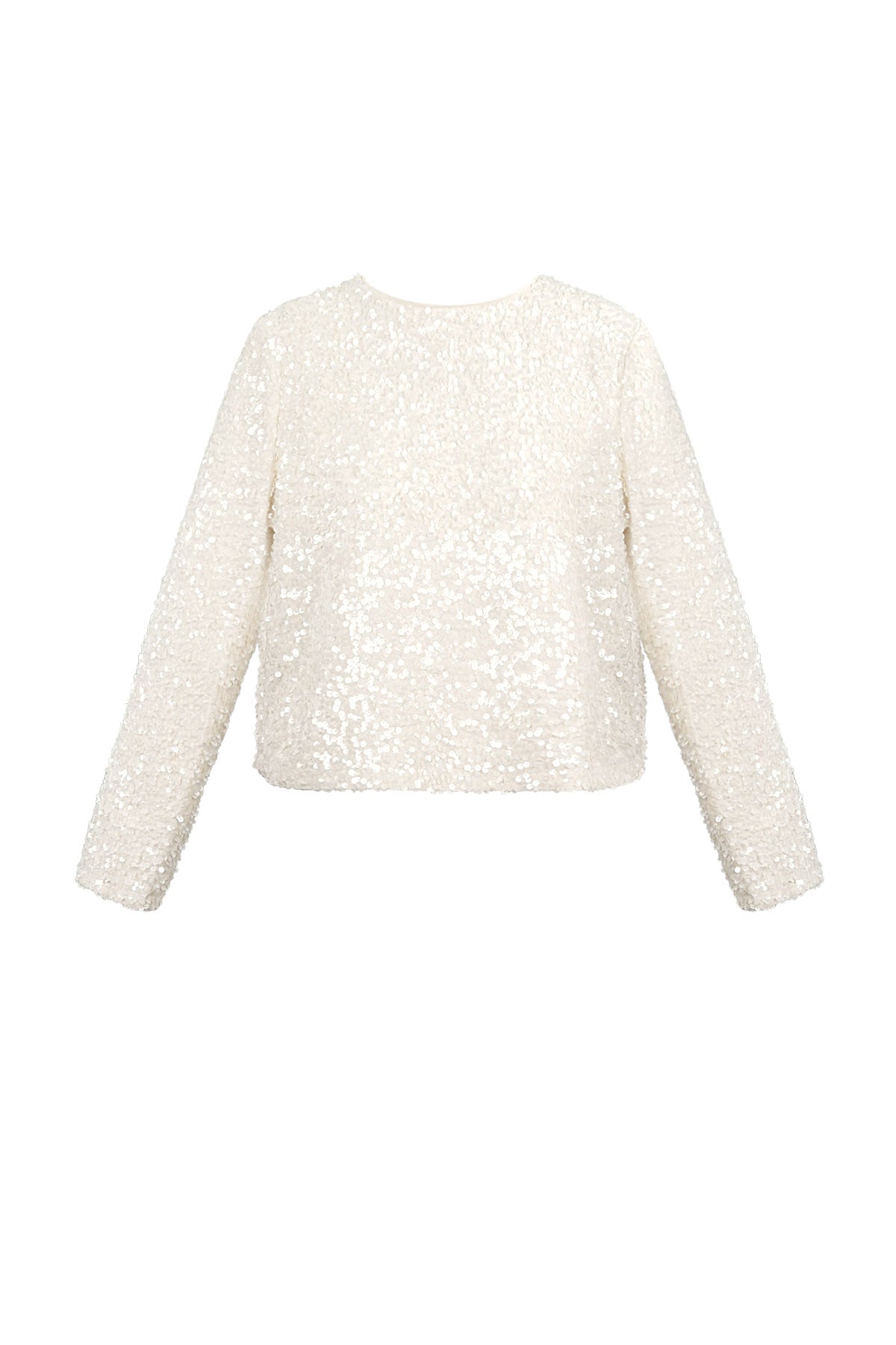 Fleur Bow Sequin Top