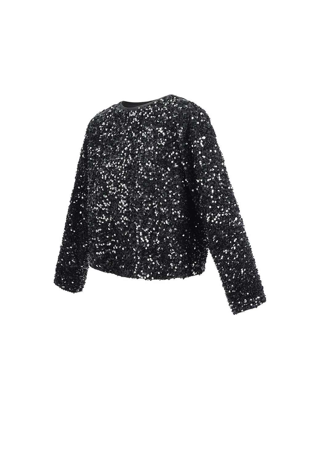Fleur Bow Sequin Top