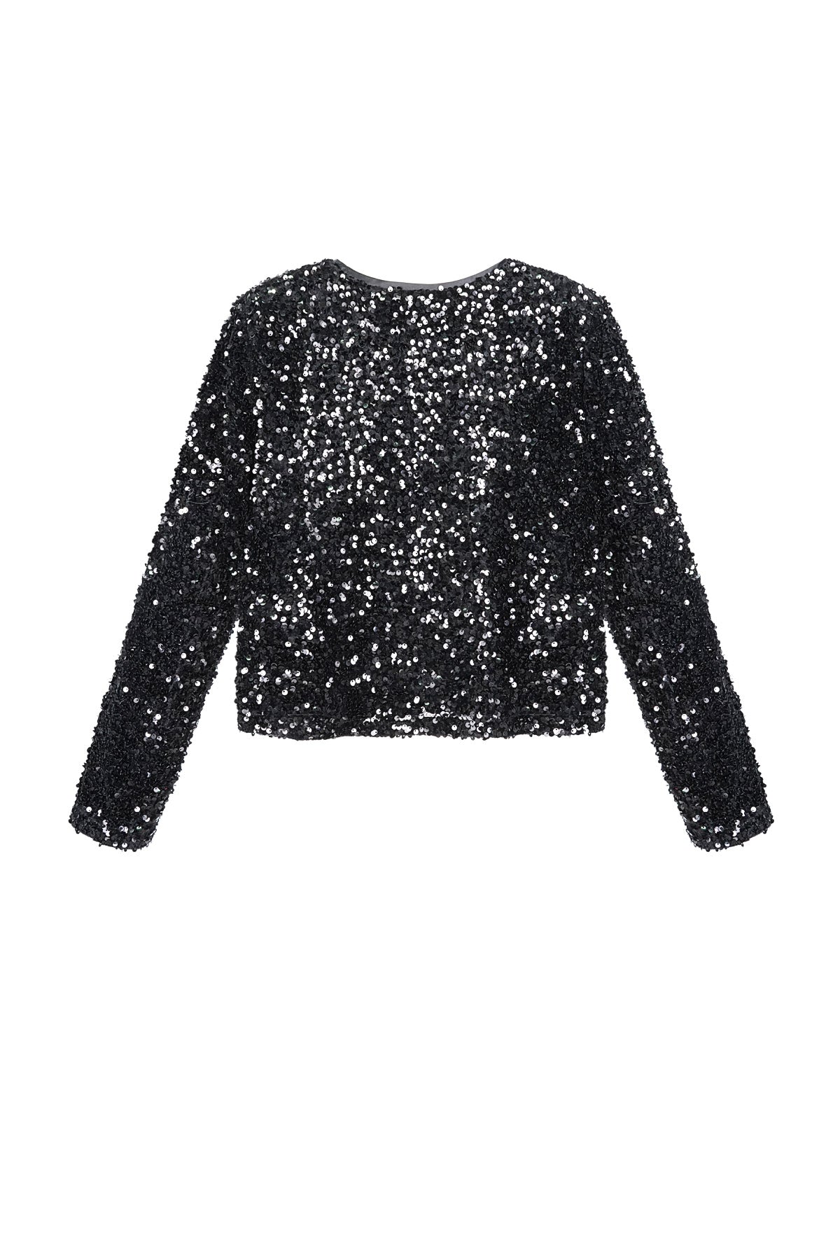 Fleur Bow Sequin Top