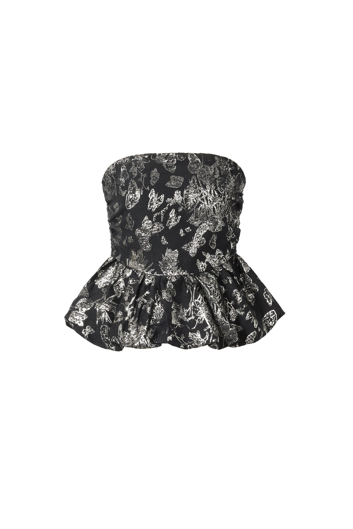 Luna Strapless Floral Top