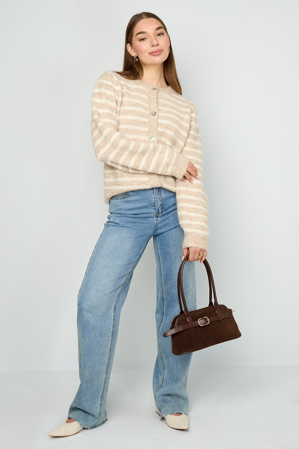 Lotte Stripe Cardigan