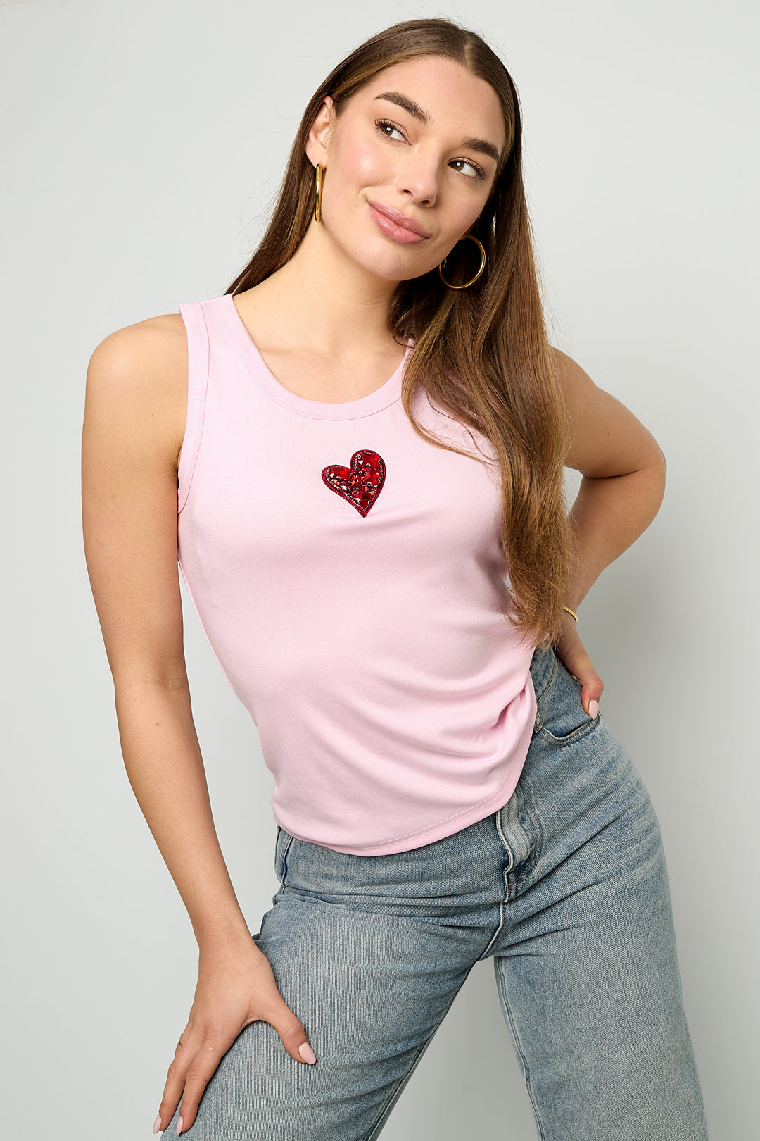 Shiny Heart Top