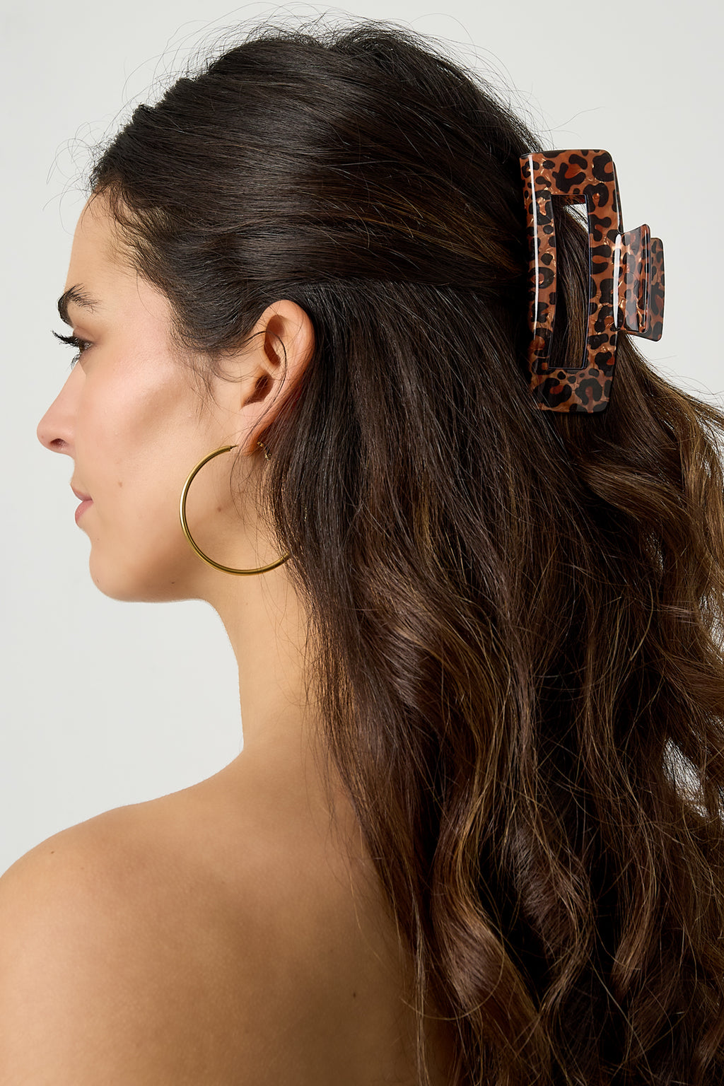 Panterprint haarclip