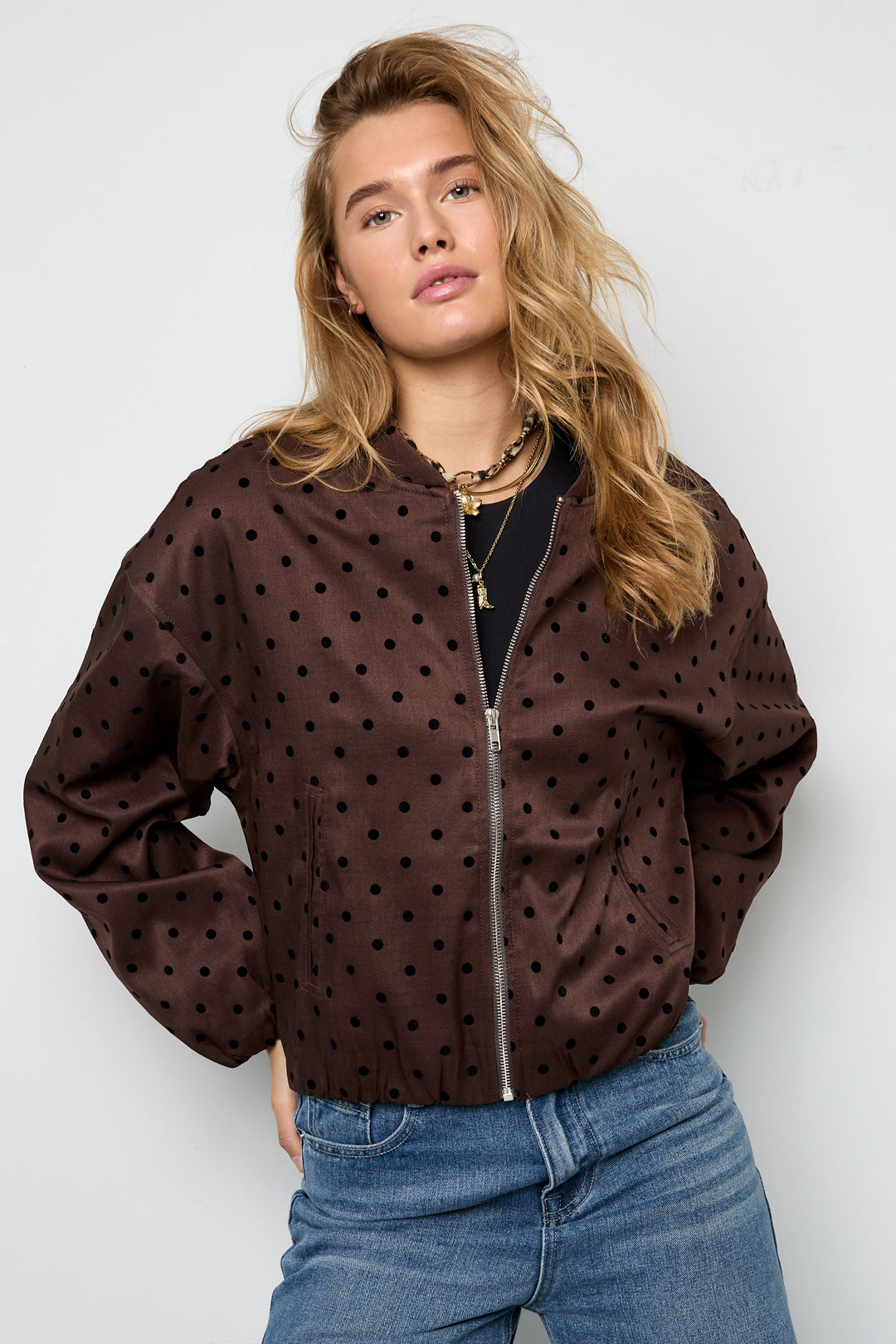Noa Polka Dot Jacket