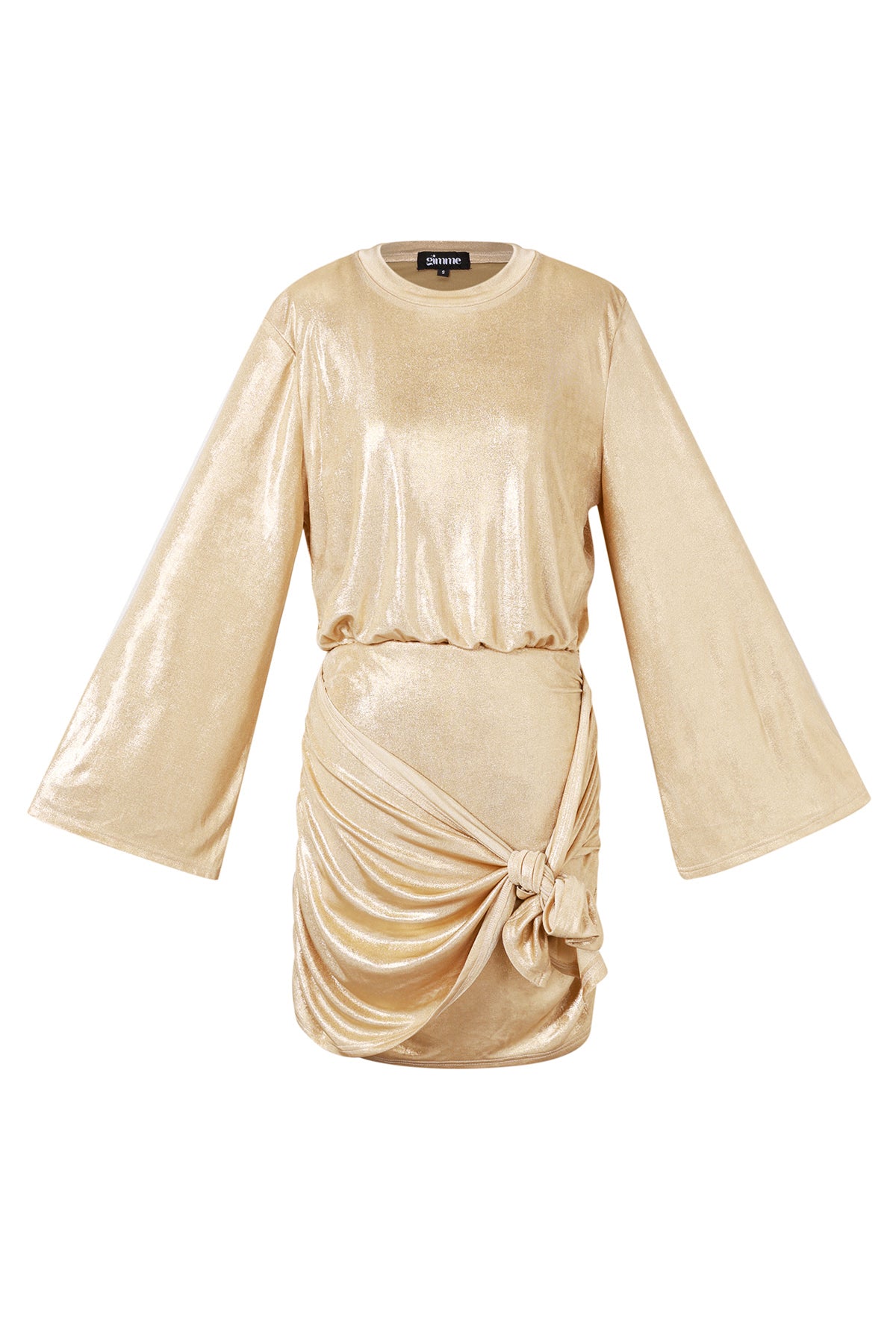 Milou Metallic Mini Dress