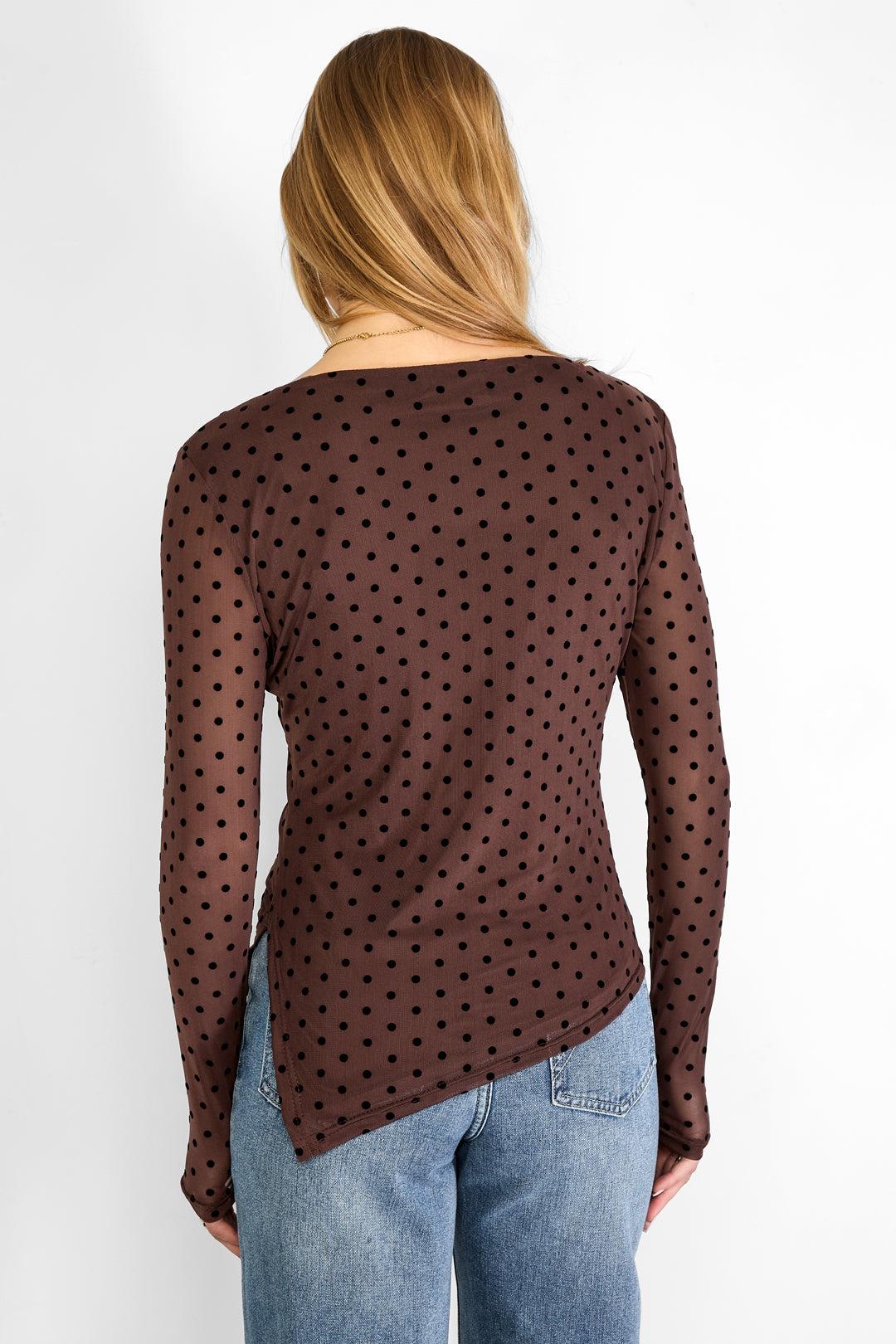 Mila Polkadot Longsleeve