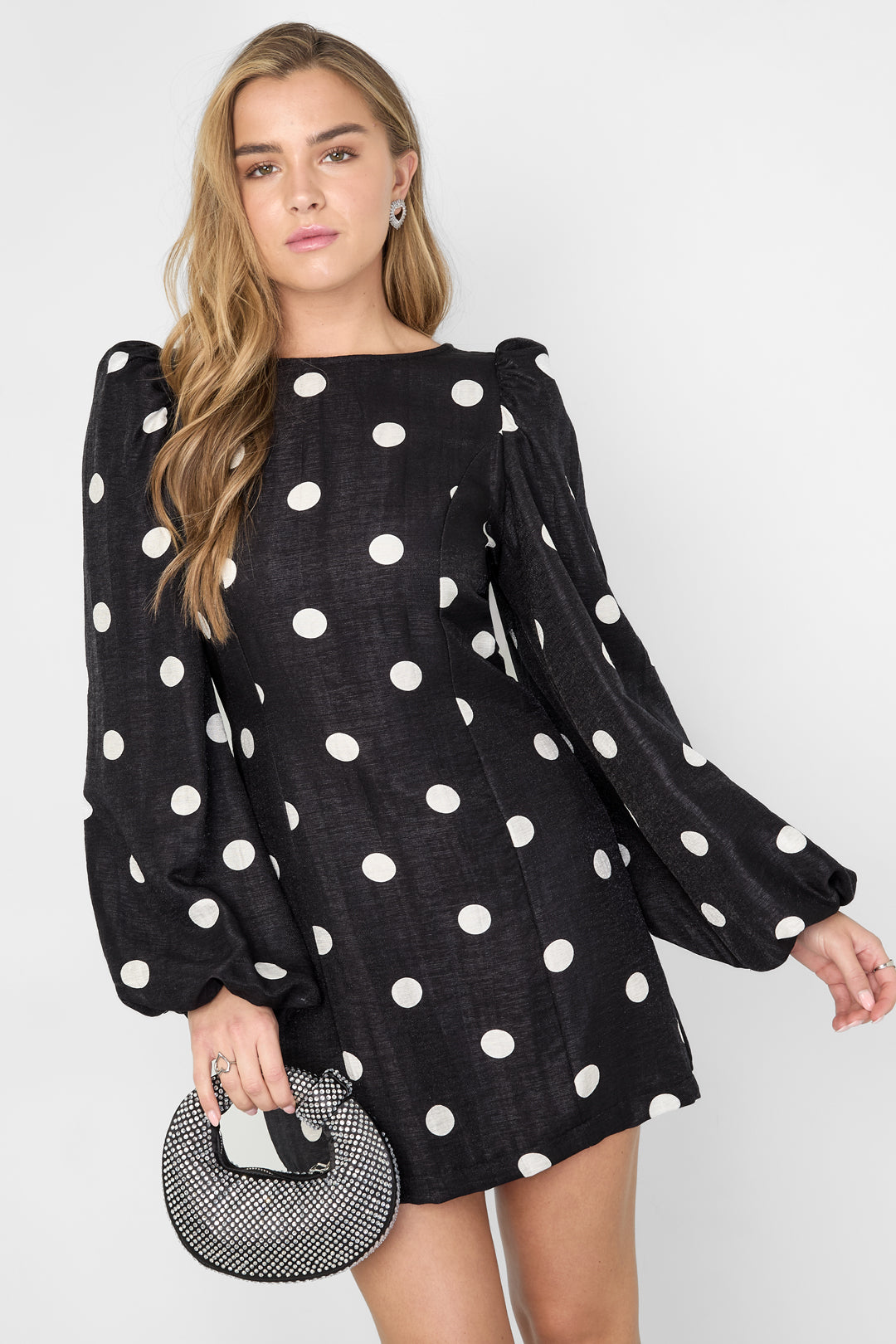 Lina Polkadot Dress