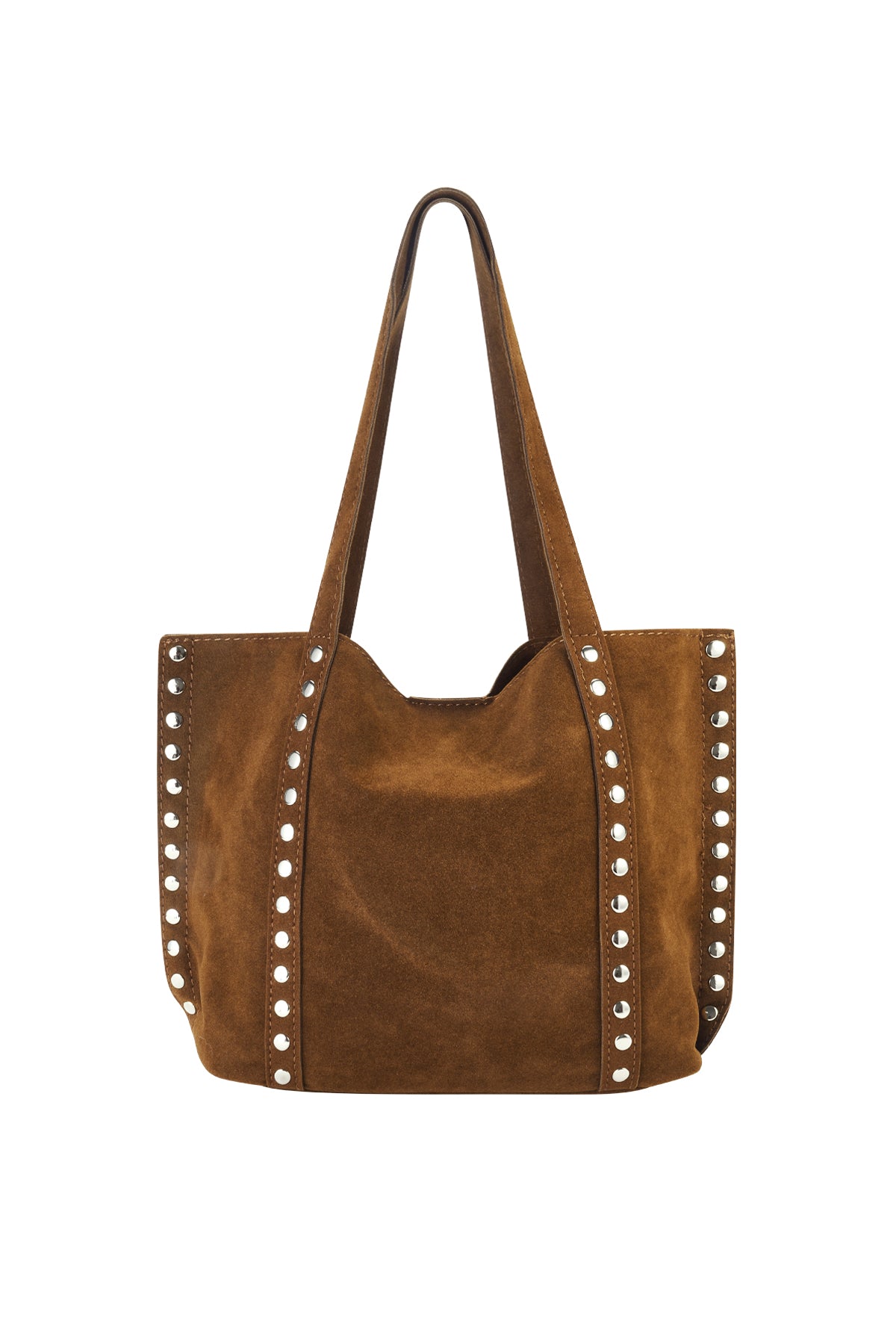 Tote bag met studs