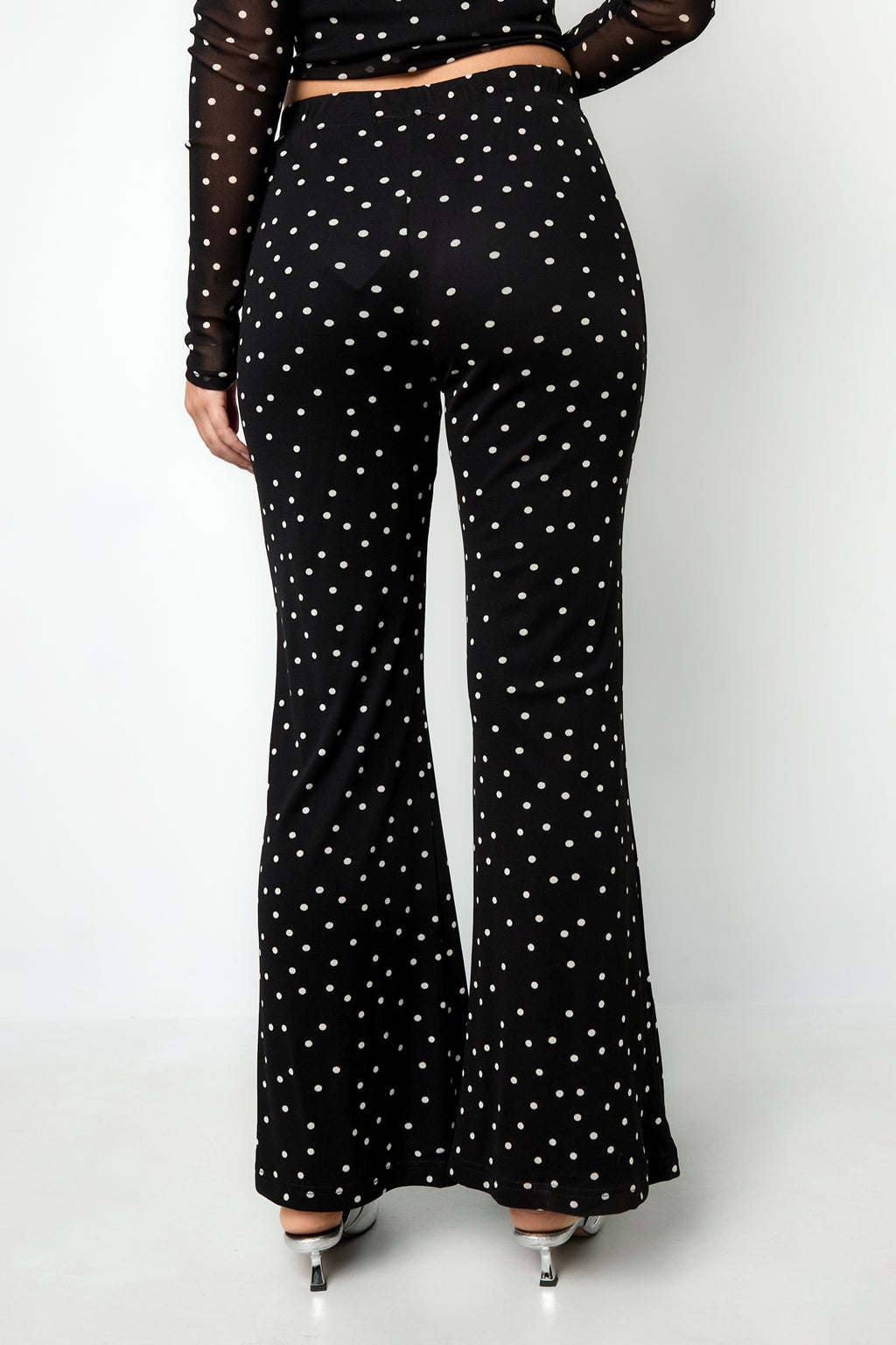 Sophie Polkadot Flared Pants
