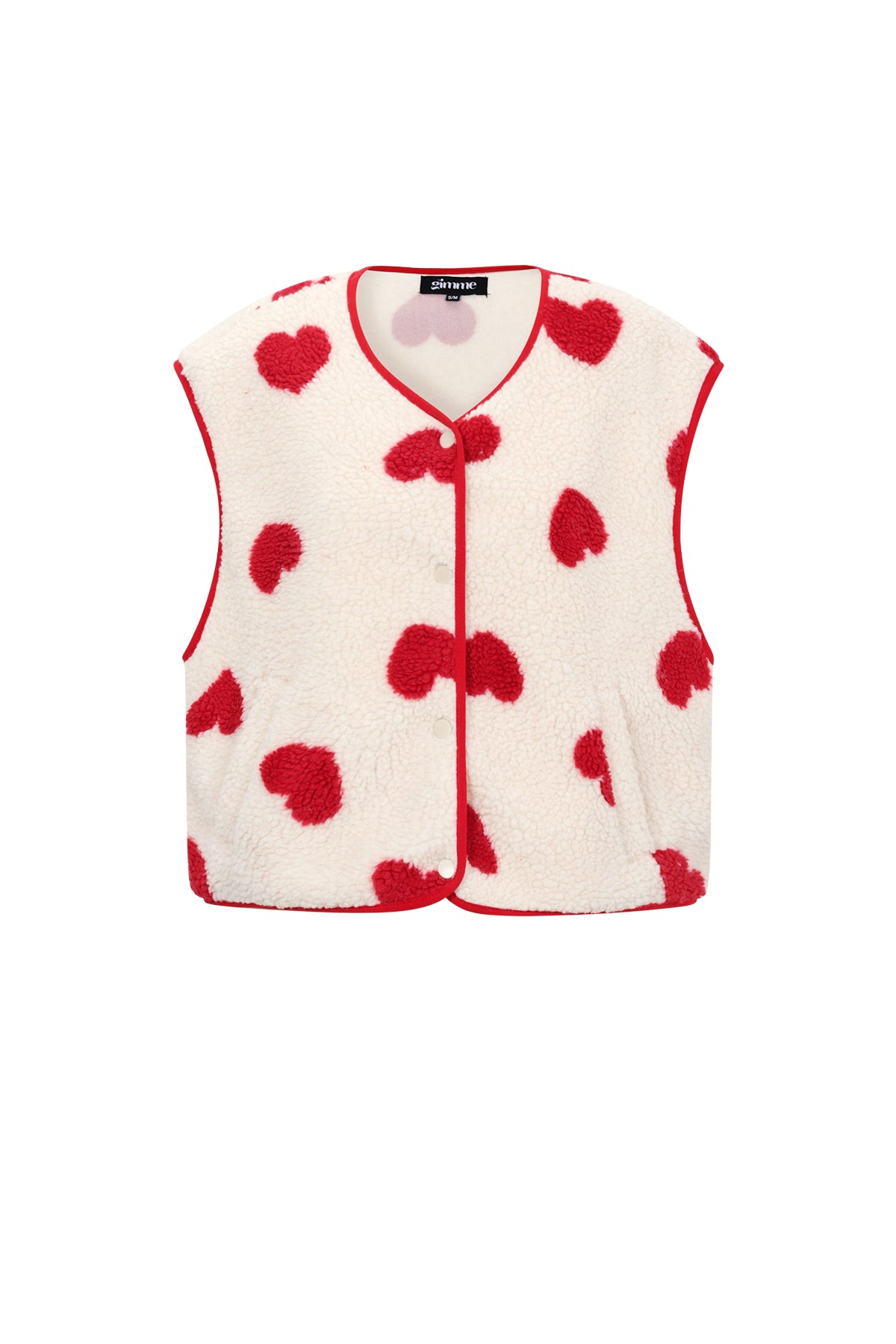 Lover Hartjes Gilet