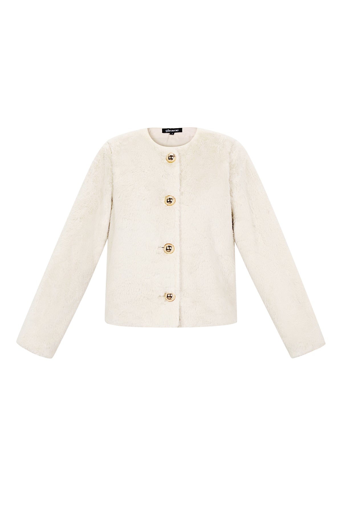 Korte Teddy Jas met Knopen