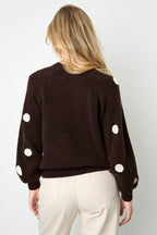 Luna Polka Dot Trui