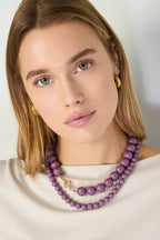 Ketting met grote kralen