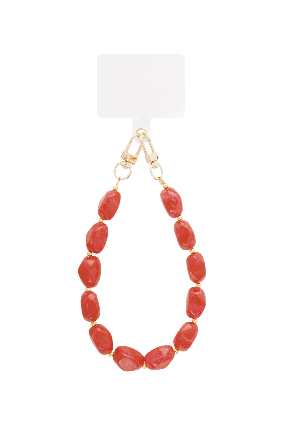 Telefoonkoord met kralen