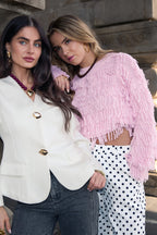 Zoë Fringe Sweater