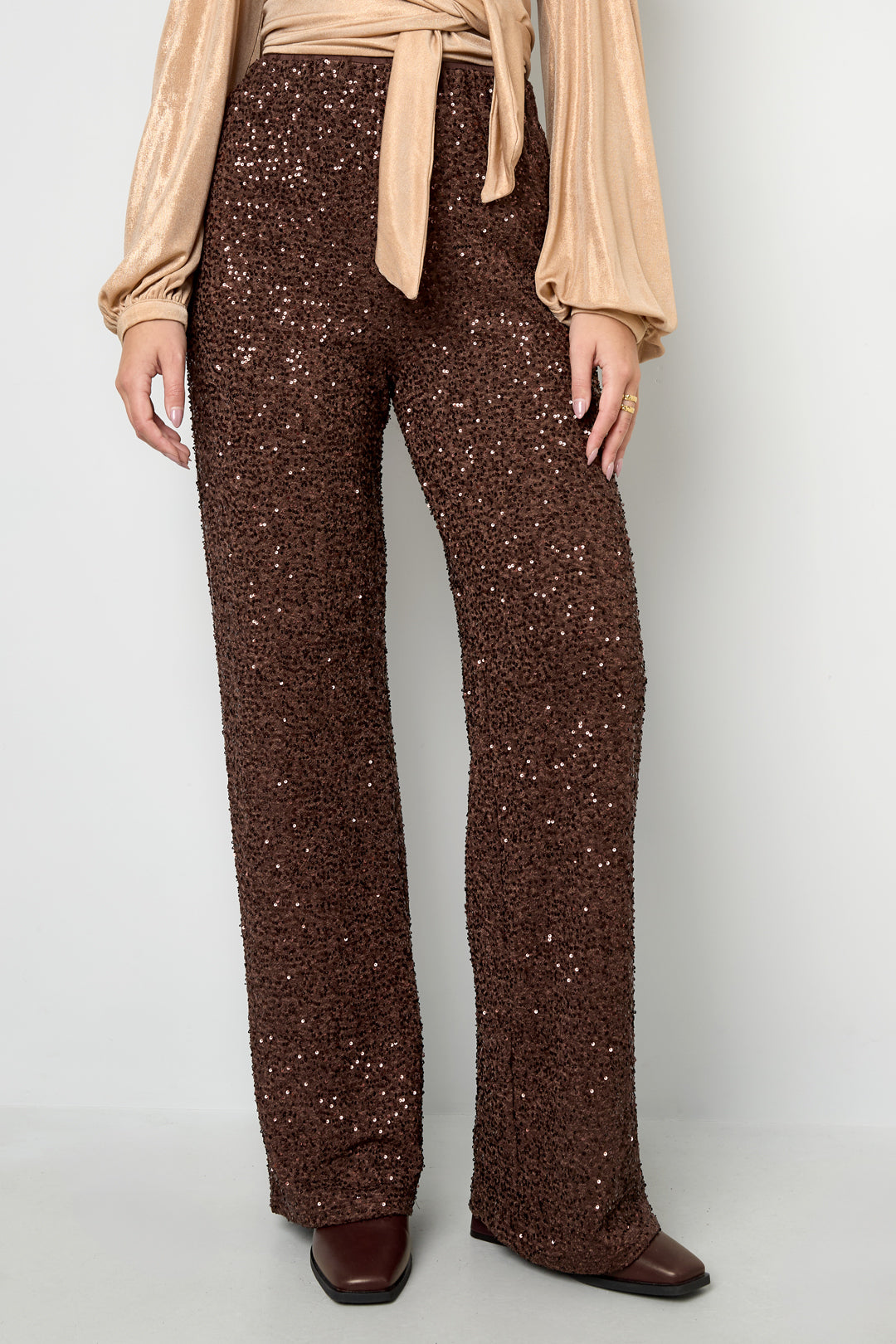 Emma Sequin Flare Pants