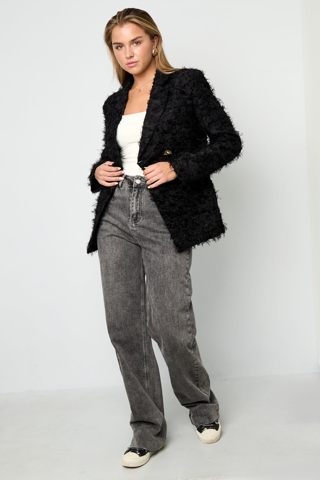 Noor Textured Blazer