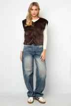 Noa Faux Fur Vest