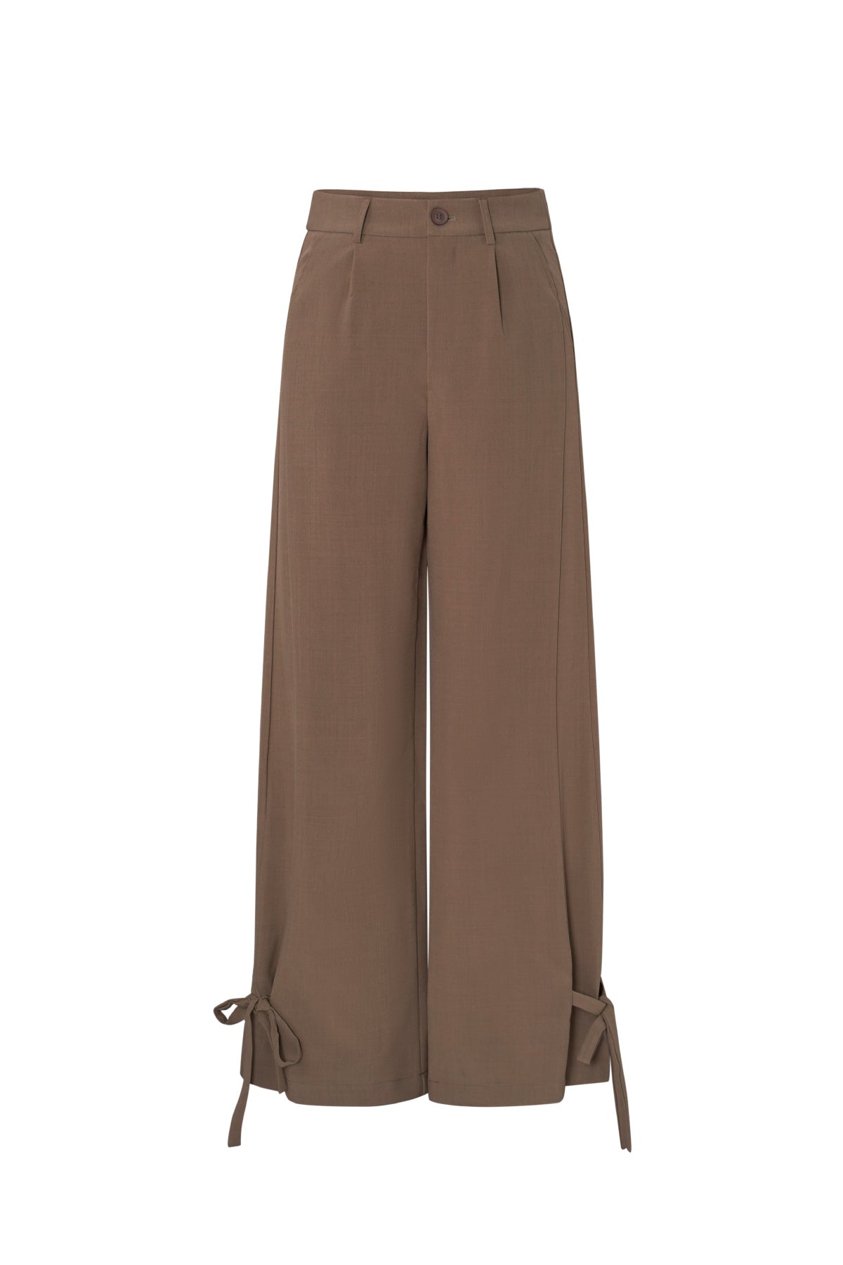 Pantalon met strikdetail