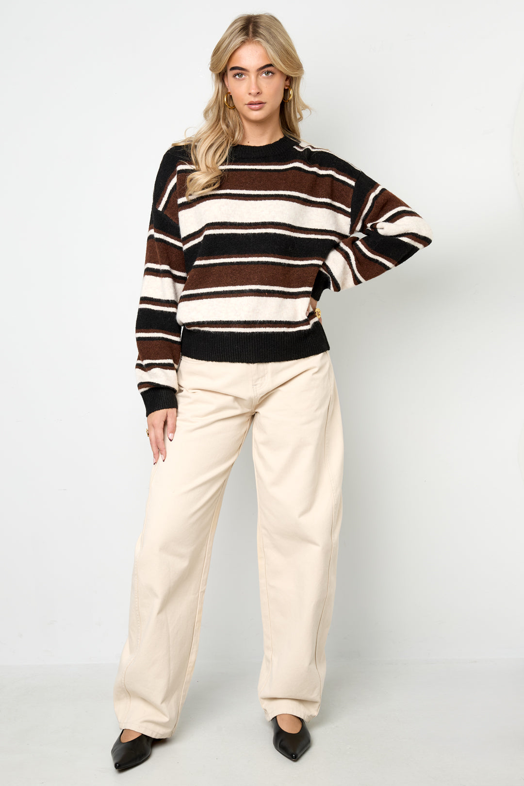 Emma Soft Stripe Sweater