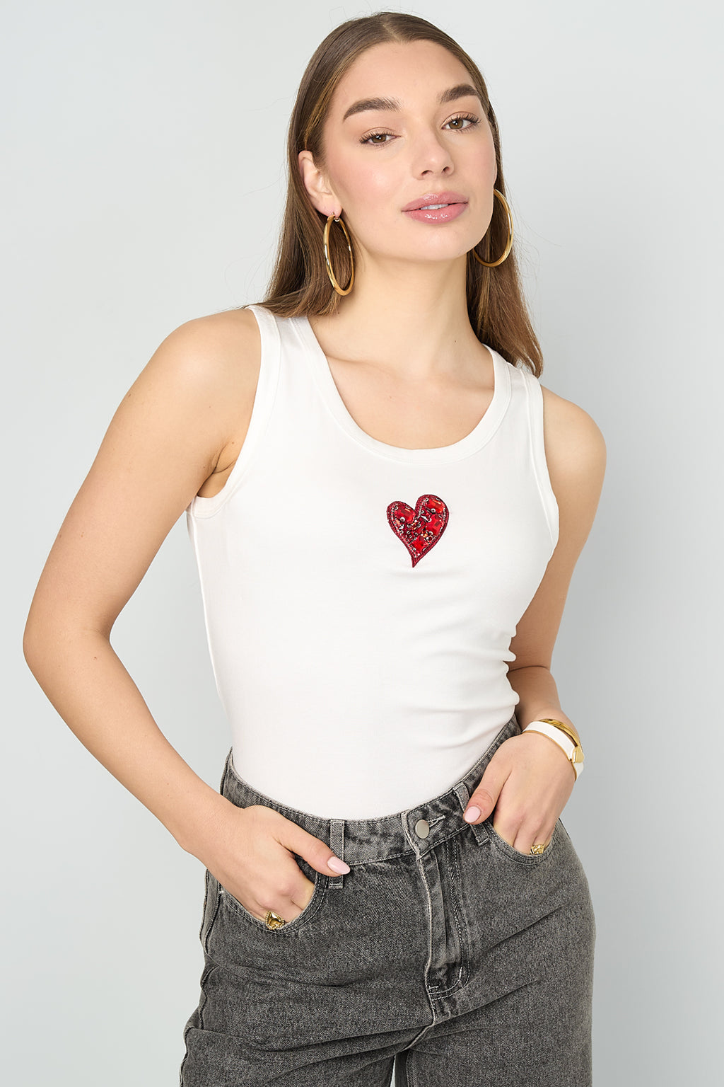 Shiny Heart Top