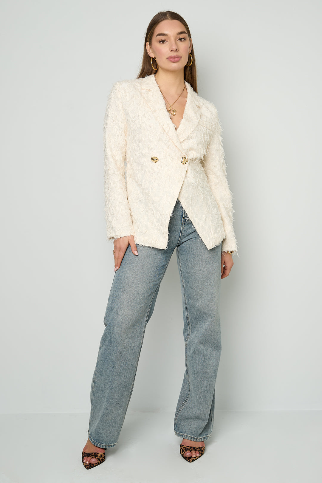 Noor Textured Blazer